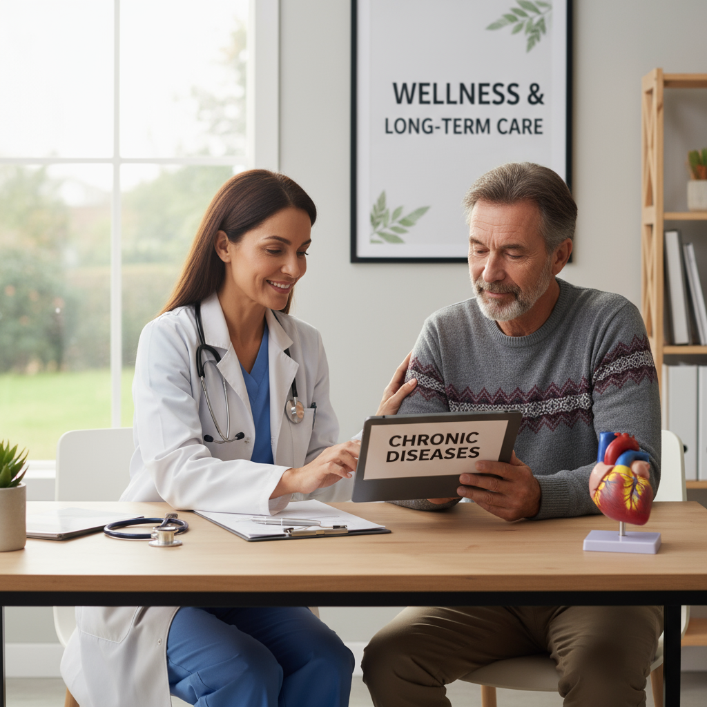 Managing Chronic Diseases with Care and Support
