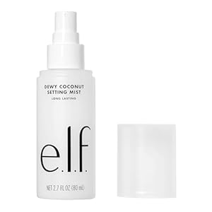e.l.f. Dewy Coconut Setting Mist – Hydrating, Long-Lasting Makeup Setting Spray – Vegan, Cruelty-Free – 2.7 fl oz