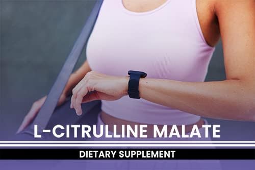 PURE ORIGINAL INGREDIENTS L-Citrulline DL-Malate 2:1 – 365 Capsules, No Magnesium or Rice Fillers, Lab Verified
