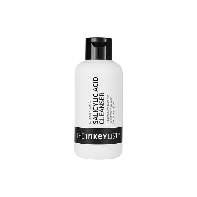 The INKEY List Salicylic Acid Cleanser – Gel Face Wash for Blemishes, Blackheads, Oily Skin & Breakouts – Non-Drying, Fragrance Free, Vegan – 5.0 fl oz
