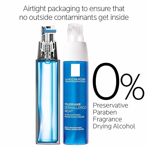 La Roche-Posay Toleriane Dermallergo Night Cream – Soothing, Sensitive Skin