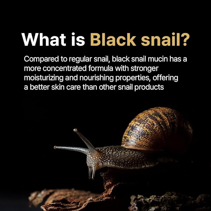 FARMSTAY Black Snail & Peptide Cream – Anti-Aging Korean Moisturizer, 1.85oz