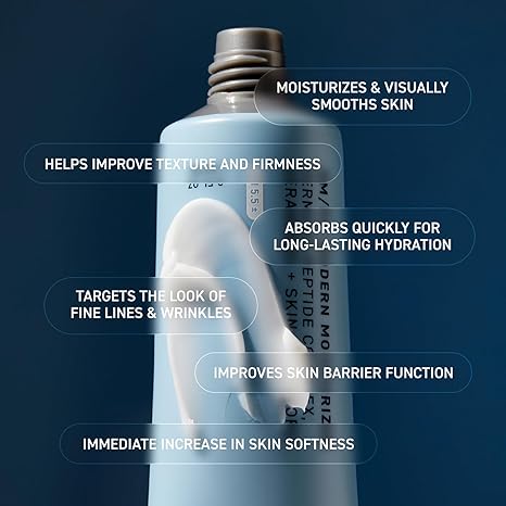 Prequel Skin AM/PM Modern Moisturizer – Hydrating Face Cream with Peptides, Ceramides & Glycerin, Non-Greasy, Barrier Repair, Fragrance-Free, 1.7 oz