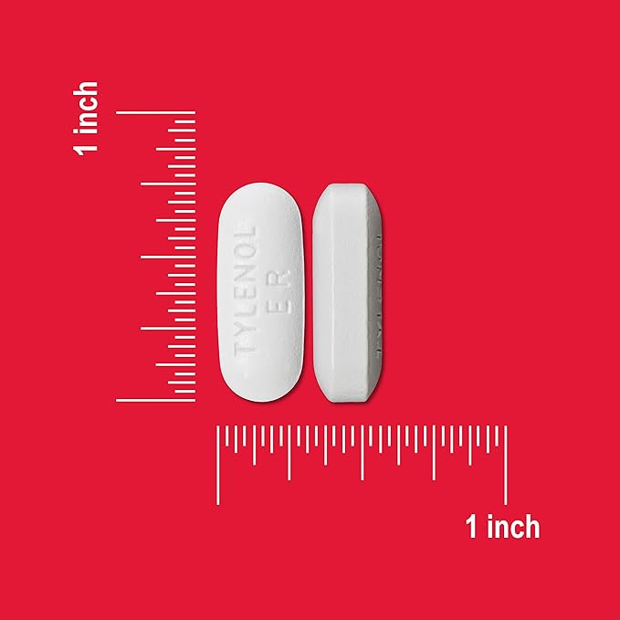 Tylenol 8HR Arthritis Pain Relief Caplets – 100 Count | 650mg Acetaminophen | Extended-Release Joint Pain & Fever Relief