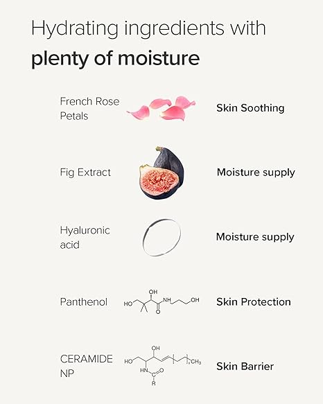 Mary&May Vegan Rose Hyaluronic Hydra Wash Off Mask – Cream Clay Mask for Moisturizing, Pore Purifying & Skin Softening, K-Beauty, 4.23 oz