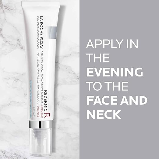 La Roche-Posay Redermic R Anti-Aging Retinol Cream – Pure Retinol for Wrinkles, Fine Lines & Age Spots – Fragrance Free, Non-Comedogenic – 1 Fl Oz