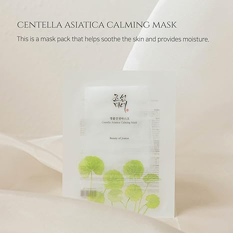 Beauty of Joseon Centella Asiatica Calming Mask – 10-Pack Cica Sheet Masks for Sensitive, Red, or Acne-Prone Skin – Daily Moisturizing & Soothing Korean Skincare