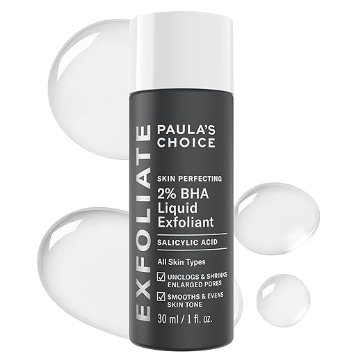Paula’s Choice 2% BHA Liquid Exfoliant – Salicylic Acid for Pores & Blackheads