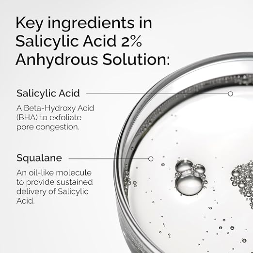 The Ordinary Salicylic Acid 2% Anhydrous Solution – Gentle Squalane Serum