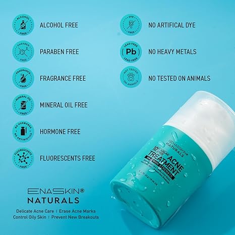 Azelaic Acid Acne Spot Treatment Cream – Cystic, Hormonal, Face & Body, 1.8oz