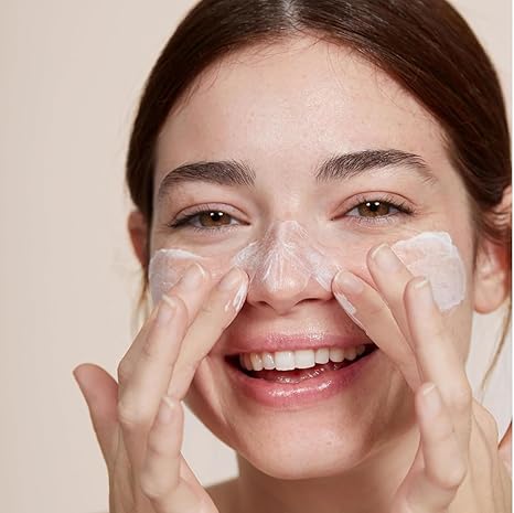 The Face Shop Rice Water Bright Exfoliating Cleanser – Gentle Vegan Korean Face Wash, 150ml