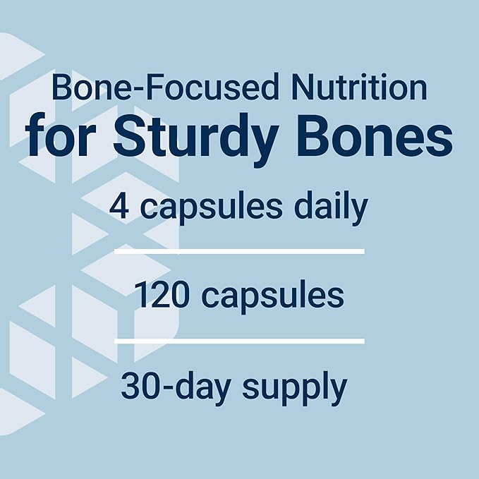 Life Extension Bone Restore + Vitamin K2 – Calcium, D3 & Bone-Building Minerals – 120 Capsules