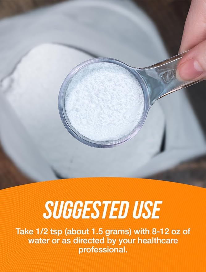 BulkSupplements.com TMG Powder – Trimethylglycine as Betaine Anhydrous, Unflavored, Gluten-Free, 1.5g Per Serving, 500g