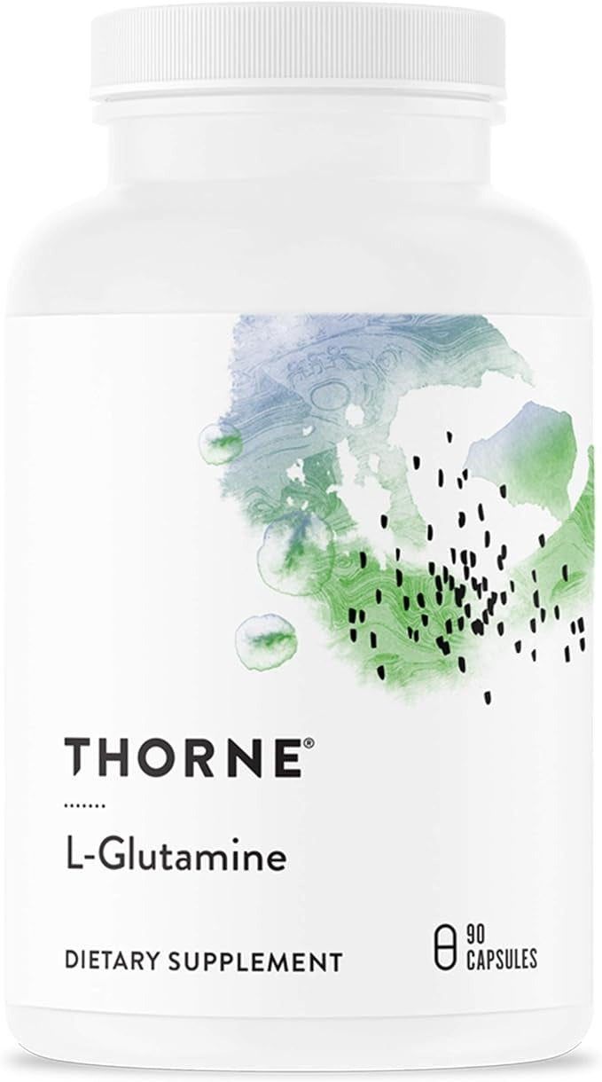 THORNE L-Glutamine – Amino Acid Supplement for GI Health & Immune Function, 90 Capsules