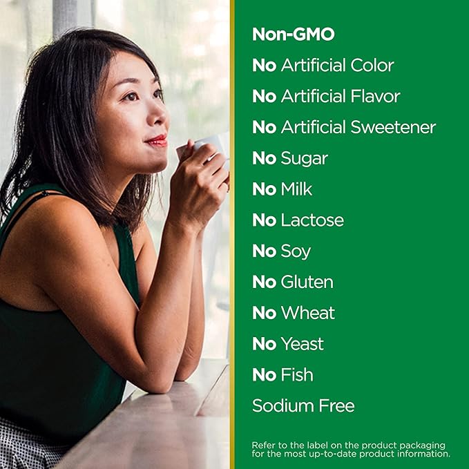 Nature's Bounty Ginkgo Biloba 60mg – Brain Function & Memory Support – Non-GMO, Gluten-Free – 200 Capsules