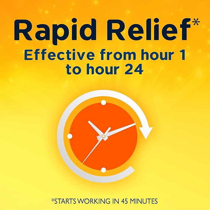 Xyzal 24 Hour Allergy Relief Tablets – Original Prescription Strength Antihistamine, Levocetirizine 5 mg, 55 Count
