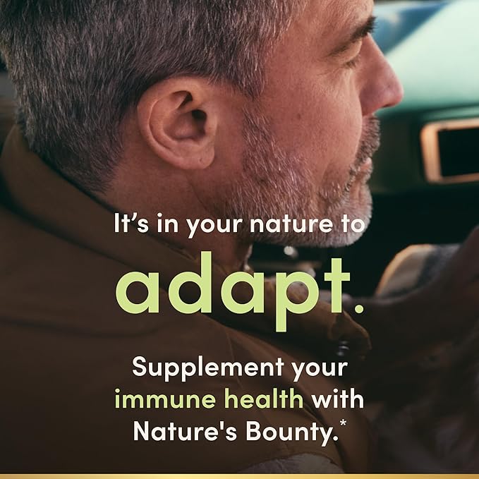 Nature’s Bounty Vitamin D3 1000 IU – Immune, Bone & Muscle Support – 250 Rapid Release Softgels