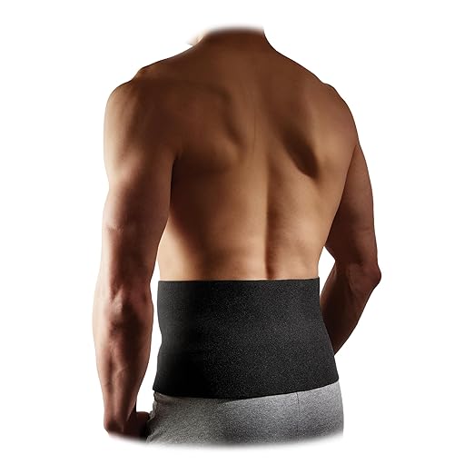 McDavid Sweat Band & Waist Trimmer Belt for Men, Back Support, Posture, Adjustable Waist Trainer, Gym
