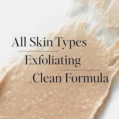 DIME Beauty Whipped Exfoliating Mask – Lactic & Salicylic Acid Face Scrub, Dual Action AHA BHA Cleanser, Vegan, Clean Beauty, 2 oz
