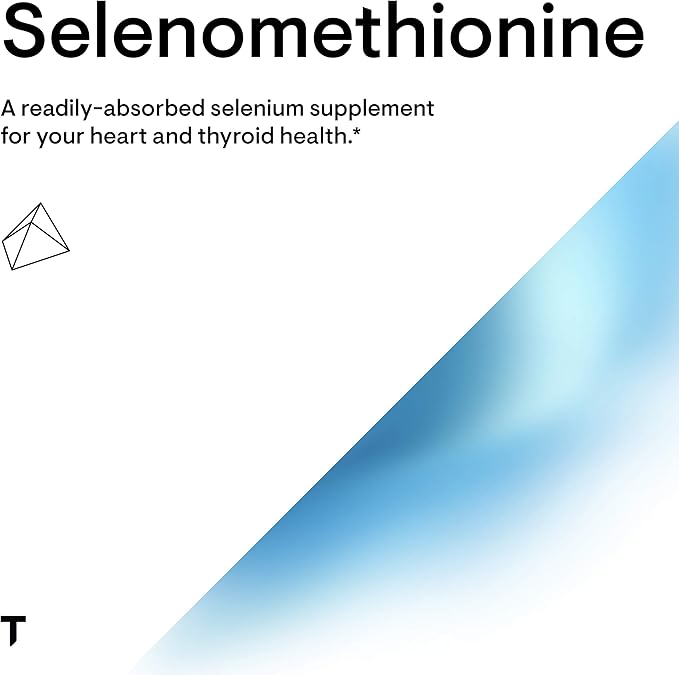 THORNE Selenium 200mcg – Selenomethionine Antioxidant & Immune Support – 60 Capsules