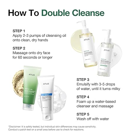 Anua Heartleaf Cleansing Oil – Pore Control, Blackhead Remover, K-Beauty