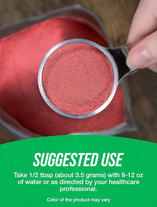 BulkSupplements.com Organic Beet Root Powder – Vegan & Gluten-Free, 3.5g Per Serving, 500g