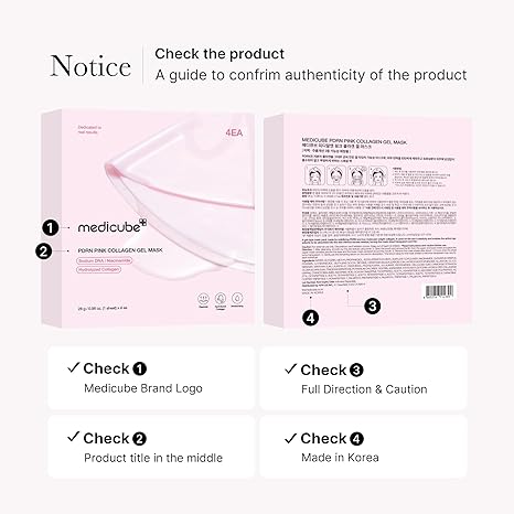Medicube Salmon DNA PDRN Collagen Jelly Gel Mask – 4-Pack Overnight Face Masks for Glass Skin, Hydrating, Firming & Elasticity – Korean Skincare