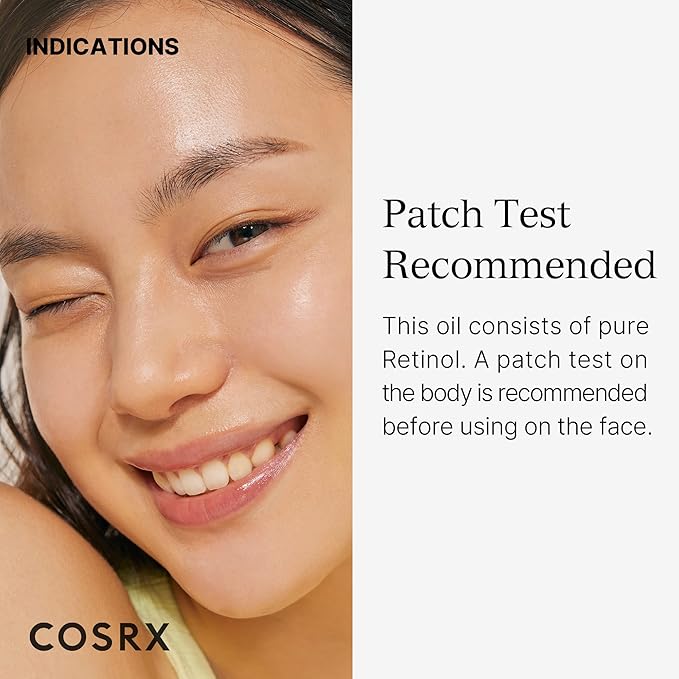 COSRX Retinol 0.5 Oil – 0.5% Retinoid Anti-Aging Serum for Face – Reduces Wrinkles, Fine Lines & Signs of Aging – Gentle, Fragrance-Free, Cruelty-Free Korean Skincare – 1 oz