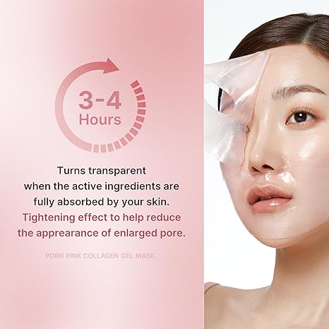 Medicube Salmon DNA PDRN Collagen Jelly Gel Mask – 4-Pack Overnight Face Masks for Glass Skin, Hydrating, Firming & Elasticity – Korean Skincare