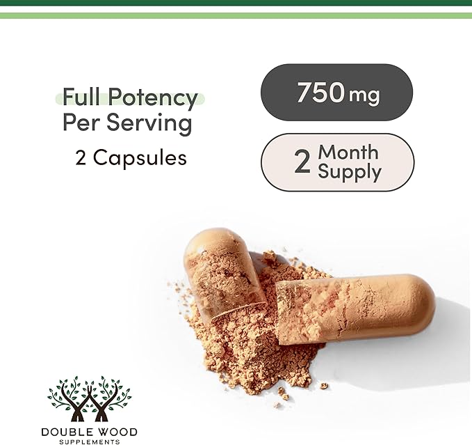 Resveratrol Supplement 500mg – 50% Trans-Resveratrol from Polygonum Root Extract – Antioxidant for Healthy Aging, Heart & Brain Support – Vegan, Non-GMO, Gluten-Free – 120 Capsules by Double Wood
