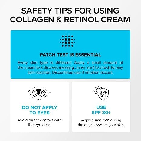 SimplyVital Collagen, Retinol & Hyaluronic Acid Cream – Anti-Aging, Firming Face, Neck & Décolleté Moisturizer – Day & Night – 1.7 fl oz