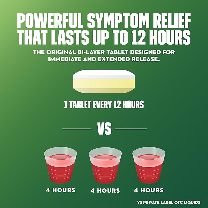 Mucinex DM Maximum Strength 12-Hour Cough Suppressant & Expectorant Tablets