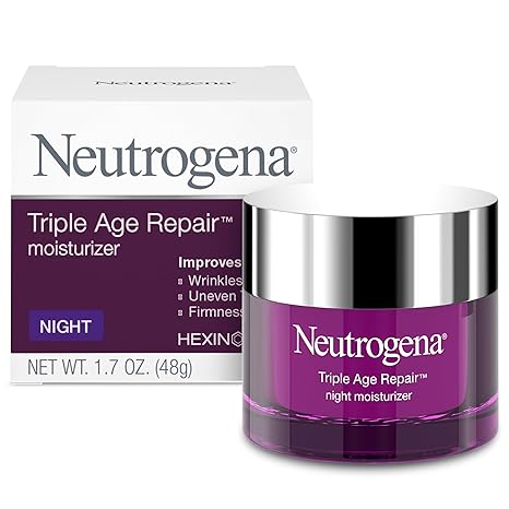 Neutrogena Triple Age Repair Night Cream – Anti-Aging, Vitamin C, Firming