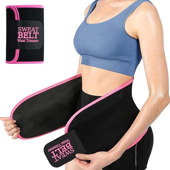 ZPP Waist Trainer for Women and Men, Neoprene Sweat Band Waist Trimmer Belt, Slimming Stomach Wrap, Adjustable