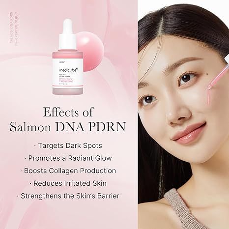 Medicube Salmon DNA PDRN Pink Peptide Serum: Hydrate, Firm & Brighten Your Skin