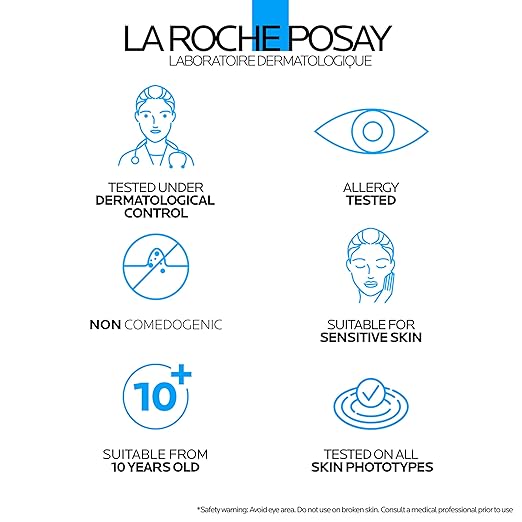 La Roche-Posay Effaclar Salicylic Acid Acne Gel Cream, Mattifying Spot Treatment for Blackheads, Whiteheads, Pores, Prevents New Pimples, Non-Greasy, Sensitive Skin Safe