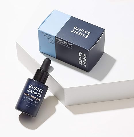 Eight Saints Botanical Face Oil – Anti-Aging, Organic, Marula & Neroli, 1oz