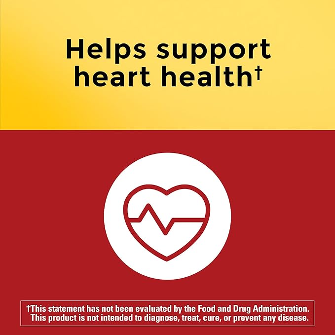 Nature Made CoQ10 300mg per 3 Softgels – Heart, Energy & Healthy Aging Support – USP Verified, Gluten-Free – 120 Softgels (40 Day Supply)