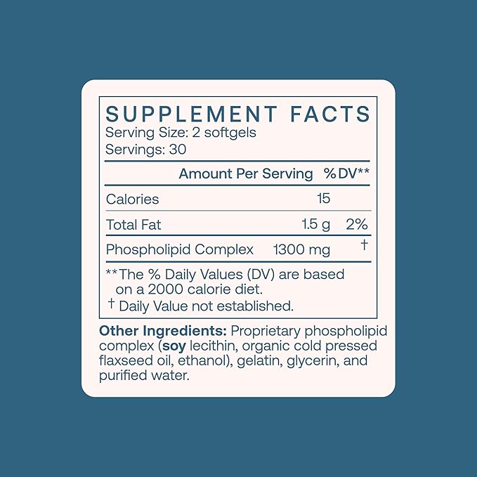 BodyBio PC – 100% Pure Phosphatidylcholine Complex – Brain Health, Focus, Cellular Repair & Detox – Cognitive Support for Mental Clarity & Healthy Aging