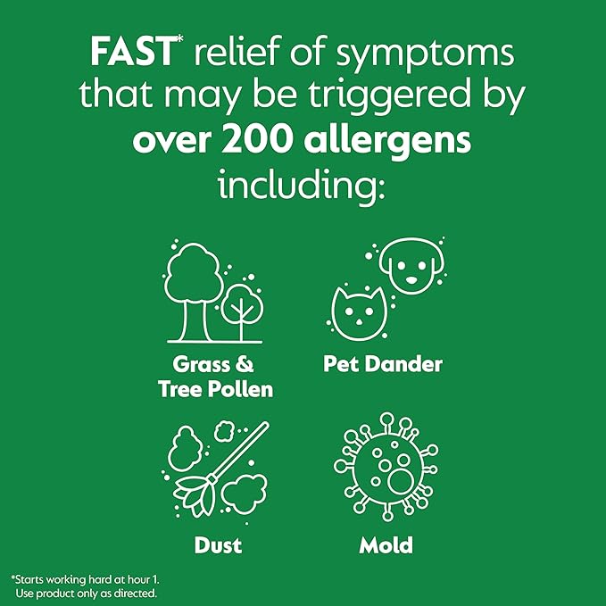 Zyrtec 24 Hour Allergy Relief Tablets – 93 Count Bundle (90 ct Bottle + 3 Travel Packs) – 10 mg Cetirizine HCl for Indoor & Outdoor Allergies