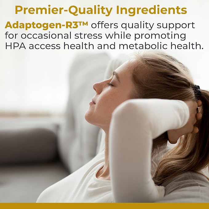 Premier Research Labs Adaptogen-R3 – Rhodiola, Maca & Ginseng Complex – Stress, Heart & Metabolic Support – Non-GMO, Gluten-Free – 90 Vegetarian Capsules