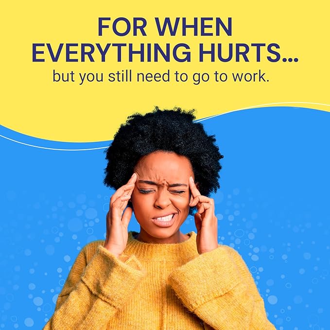 Blowfish for Hangovers – Fast Hangover Relief Tablets with Caffeine & Aspirin, Headache & Nausea Treatment, Hydration & Energy Booster, Lemon Effervescent, 1 Box