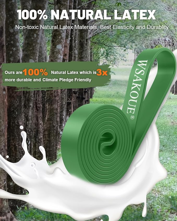 Pull Up Bands Set, Resistance Bands for Men & Women, Pull Up Assistance, Workout, Stretching, Physical Therapy