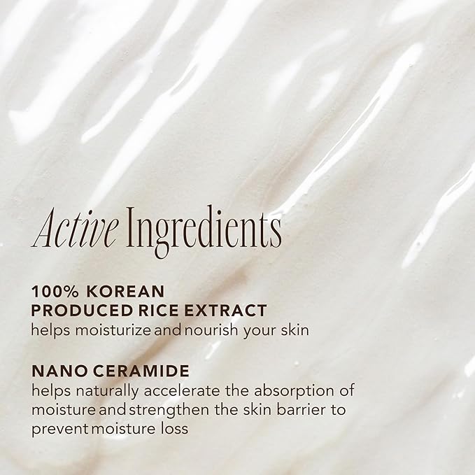 The Face Shop Rice Ceramide Moisturizing Emulsion – Rice Extract & Ceramides – Lightweight, Brightening, Hydrating Face Moisturizer – Non-Greasy, Korean Skin Care – 150ml
