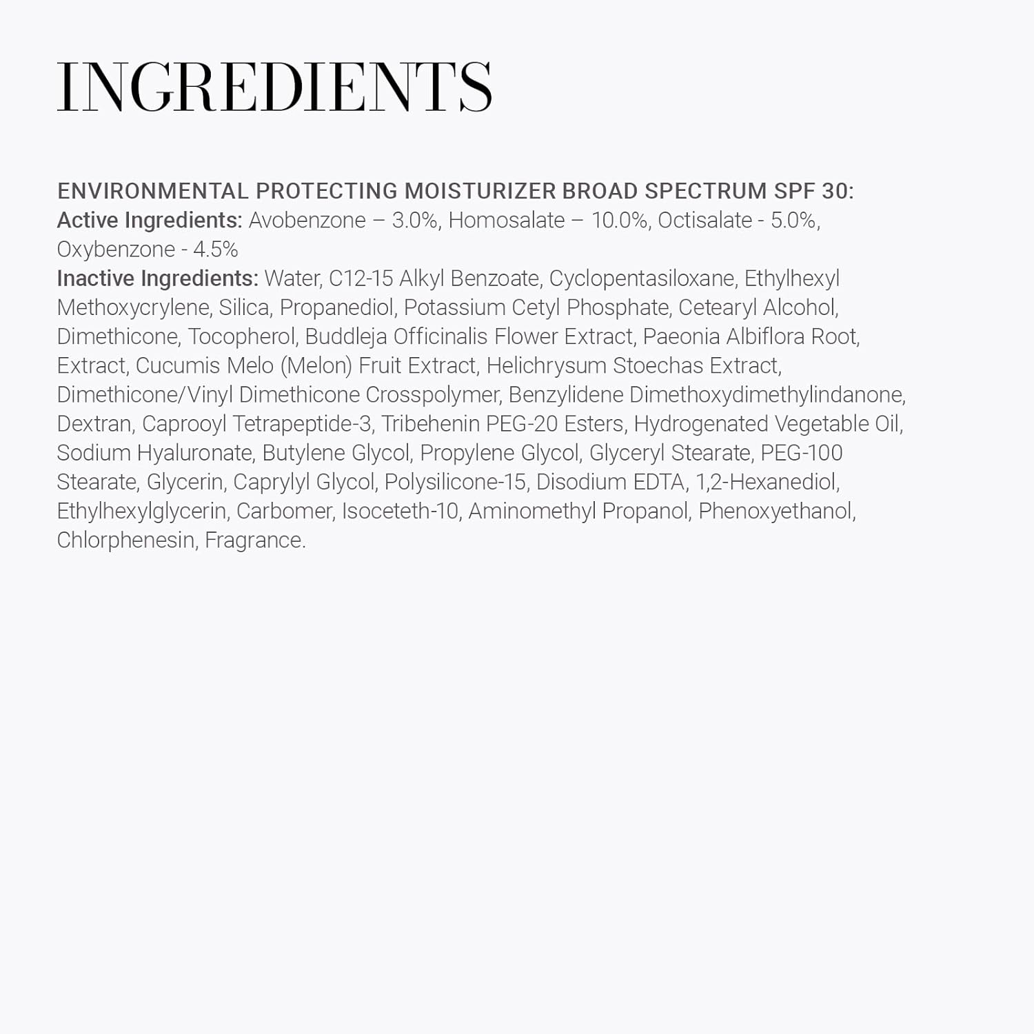 Meaningful Beauty Environmental Protecting Moisturizer SPF 30 – Daily Anti-Aging, Antioxidant, Lightweight, Non-Greasy, Broad Spectrum, 1.7 oz
