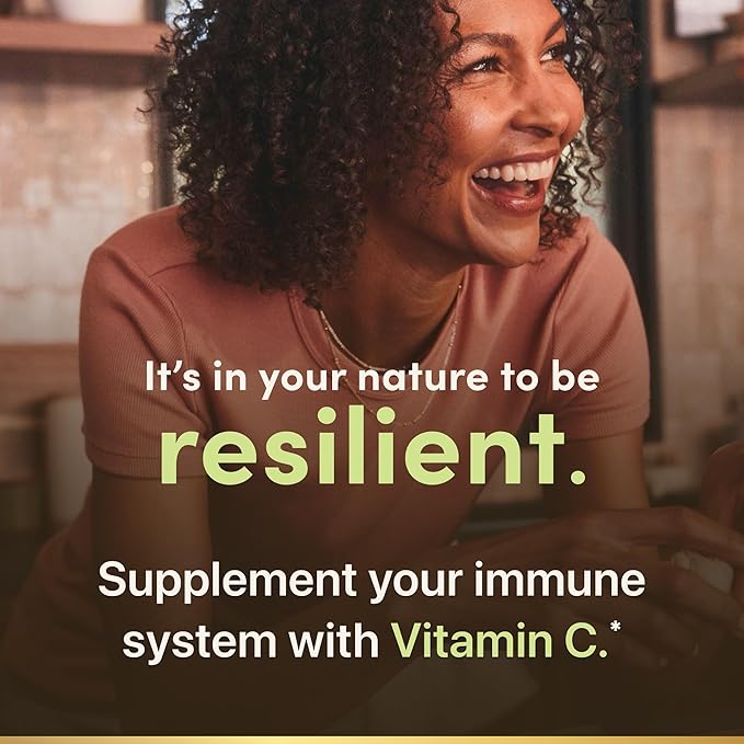 Nature’s Bounty Vitamin C 500mg – Immune & Antioxidant Support – 250 Tablets – Non-GMO, Gluten Free