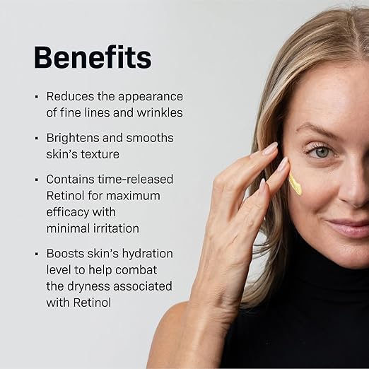 Revision Skincare Retinol Complete – Hydrating Retinol Serum for Brightening, Smoothing, and Wrinkle Reduction – Fragrance Free, Non-Comedogenic – 1 fl oz