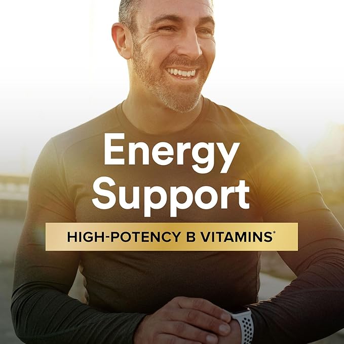 GNC Mega Men Multivitamin – Timed Release, Energy, Immune & Antioxidant Support – 180 Caplets