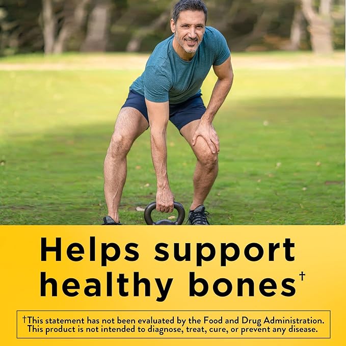 Nature Made Vitamin K2 100mcg (MK-7) – Bone & Calcium Support – 30 Softgels – Non-GMO, Gluten Free
