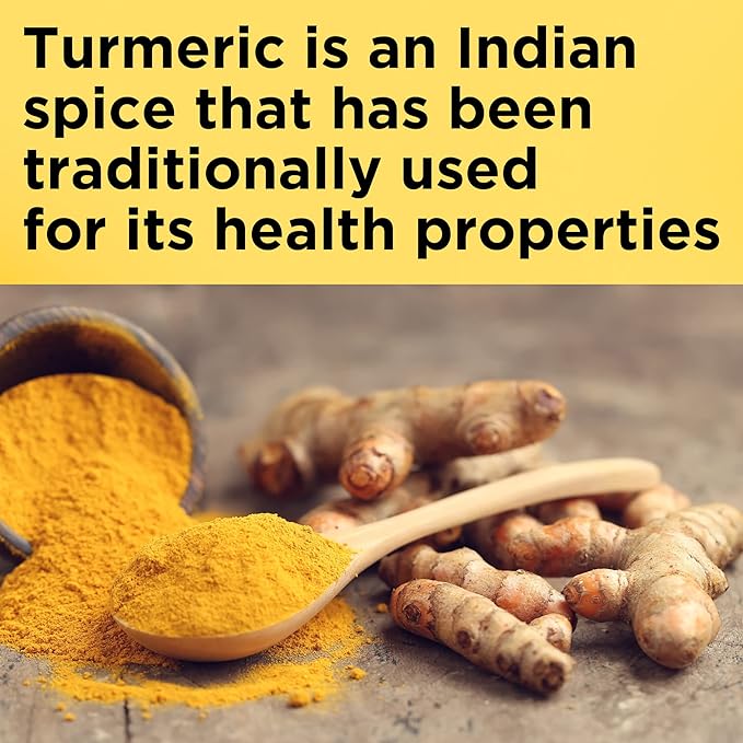 Nature Made Turmeric Curcumin 500mg – Antioxidant Herbal Supplement – Joint, Immune & Inflammation Support – USP Verified, Gluten-Free – 120 Capsules (120-Day Supply)